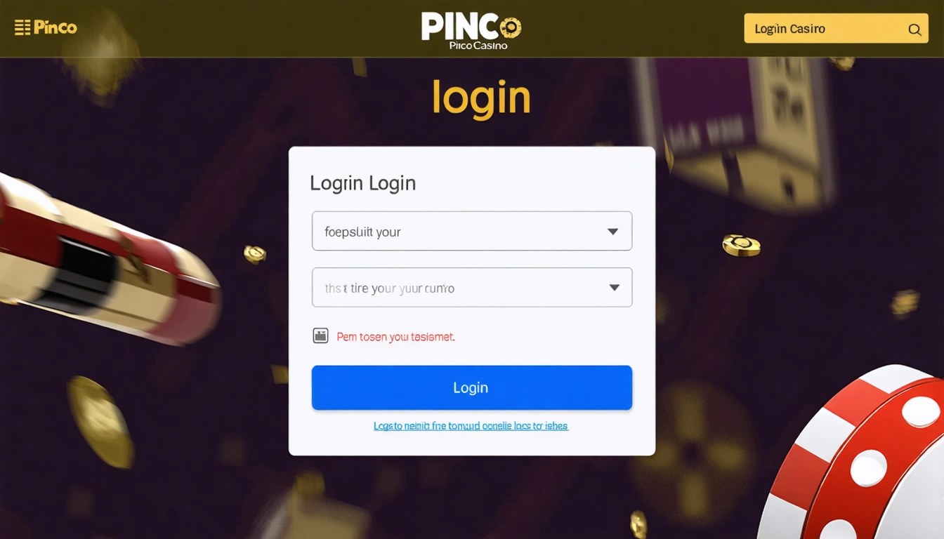 login Pinco Casino